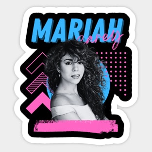 Mariah carey***original retro Sticker